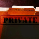 Health records file labeled Private.