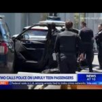 Waymo calls police on unruly teens in Orange County