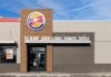 Burger King restaurant exterior with sign